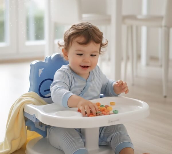 Silla para bebé con bandeja