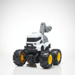 Camión con retrocavadora de juguete