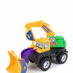 Camión con pala u grúa de juguete