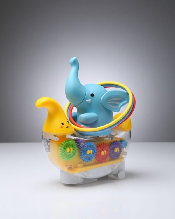 Juguete de elefante de circo