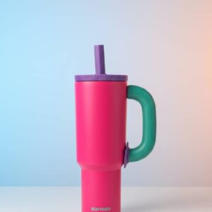 Vaso térmico con asa de 40 oz (aproximadamente 1.18 litros)