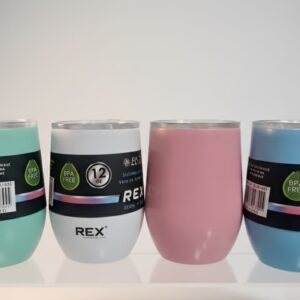 Vaso térmico de acero inoxidable sin tallo