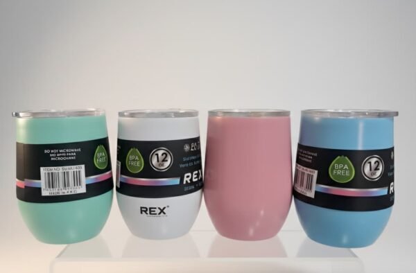 Vaso térmico de acero inoxidable sin tallo