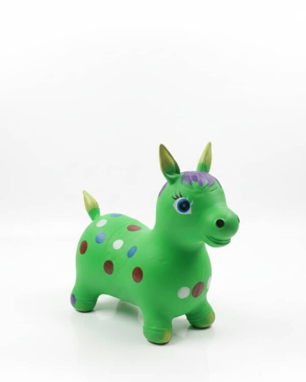 Juguete inflable saltarín con forma de burro