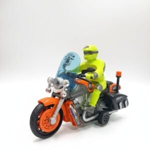 Motocicleta de juguete de policía