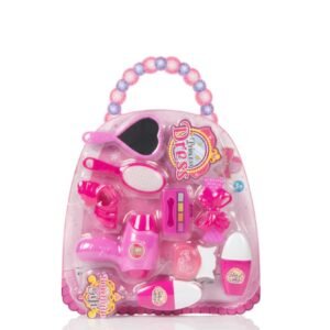 Set de belleza de juguete para niños, tipo maletín.