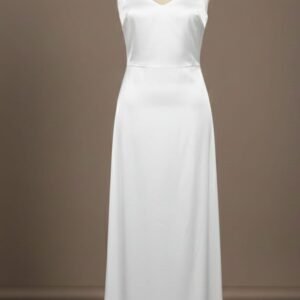 Vestido blanco para dama de honor