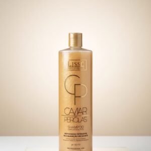 Champú Caviar & Pérolas de la marca Lissé Professionals, diseñado para la reparación intensiva y restauración de daños en el cabello