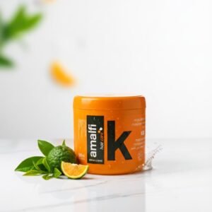 Mascarilla capilar con queratina de la marca Amalfi, 500 ml.