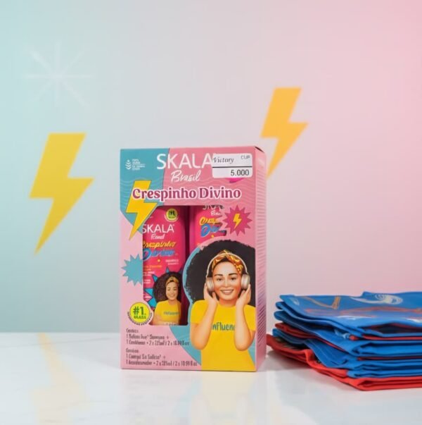 Kit de cuidado capilar Skala Expert Crespinho Divino para niños.