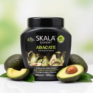 Crema de tratamiento capilar Skala Expert Abacate com Óleo de Rícino