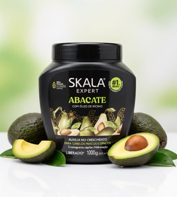 Crema de tratamiento capilar Skala Expert Abacate com Óleo de Rícino
