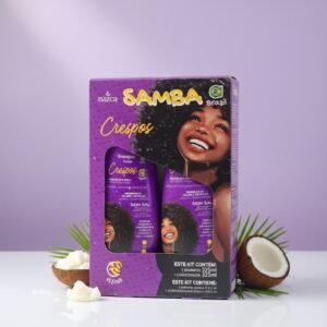 Kit nazca samba shampoo y acondicionador para pelos crespos