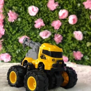 Camión con retrocavadora de juguete