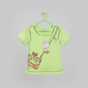 Blusa con diseño estampado de cartera