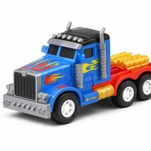 Camión Optimus Prime de Transformers que se transforma en robot. 