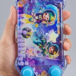 Juguete acuático de mano retro, similar a los juegos de lanzar aros de los años 80 y 90.