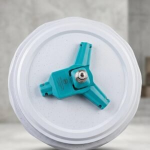 Lámpara LED de techo de diseño moderno diseñada para instalarse directamente en un portalámparas estándar (rosca Edison).