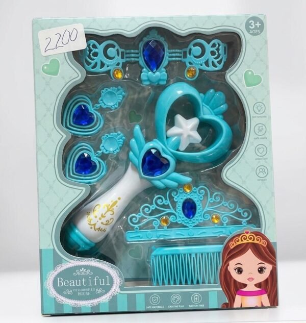 Conjunto de varita mágica y accesorios de princesa para niños.