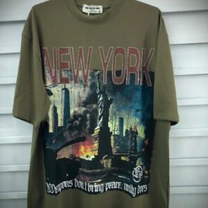 Camisa con estampado gráfico de Nueva York con la Estatua de la Libertad.