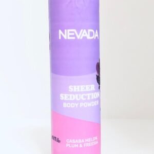 Talco corporal perfumado de la marca Nevada.