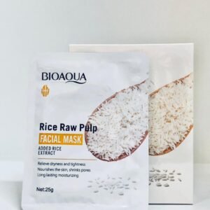 Mascarilla facial Bioaqua Rice Raw Pulp. 25g