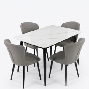 Juego de comedor de 4 sillas