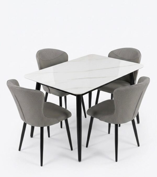 Juego de comedor de 4 sillas