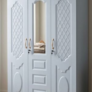 Escaparate de 3 puertas y espejo