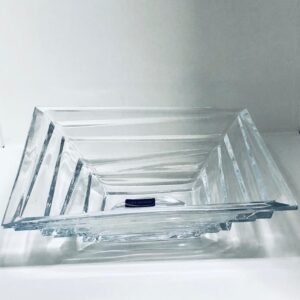 Cuenco (cristal, con plomo), transparente