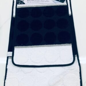 Set de tapetes para baño 2 pc