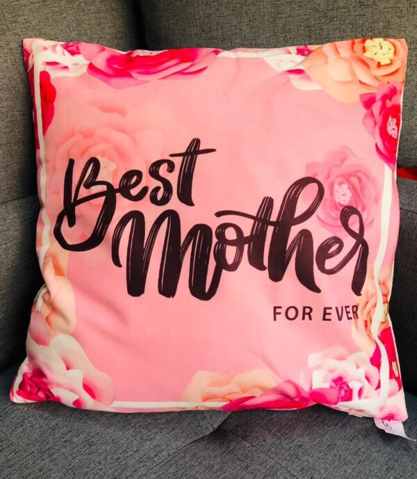 Cojin con letrero: "Best Mother"