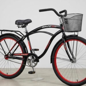 Bicicleta 26" de paseo con cesta