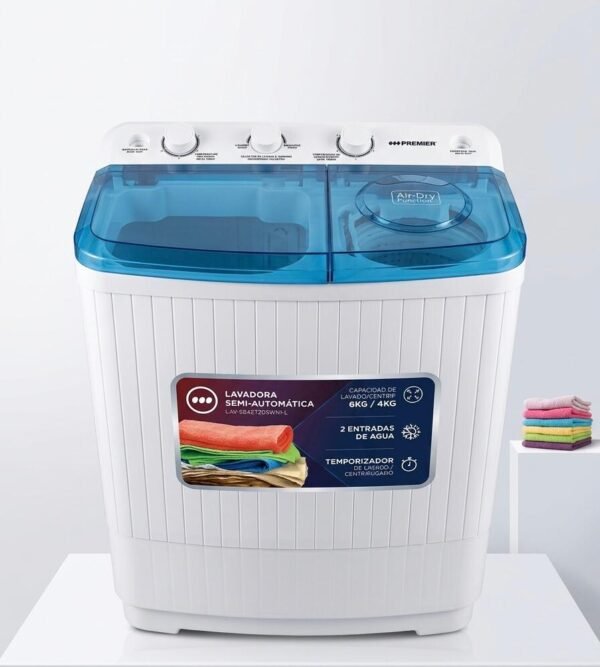 Lavadora semiautomáica 6kg