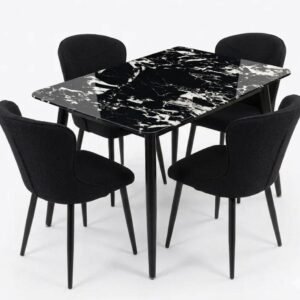Juego de comedor de 4 sillas