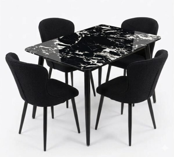 Juego de comedor de 4 sillas