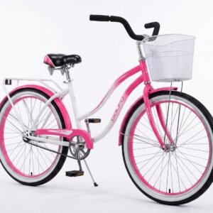 Bicicleta 26 con cesta y parrilla