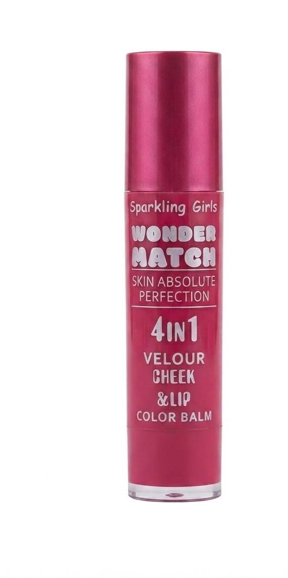 Bálsamo de Color Velour para Mejillas y Labios 4 en 1 Wonder Match