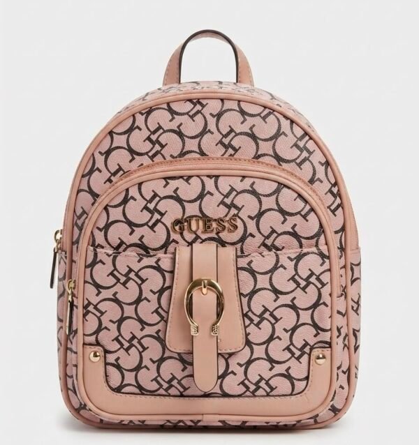 Mochila Guess con patrón monograma