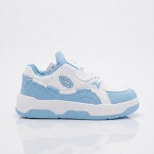 Zapatilla deportiva para niños azul y blanca