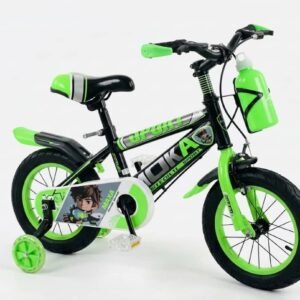 Bicicleta infantil con ruedas de entrenamiento