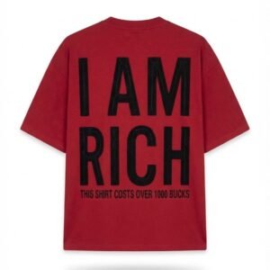 Camiseta Roja I AM RICH