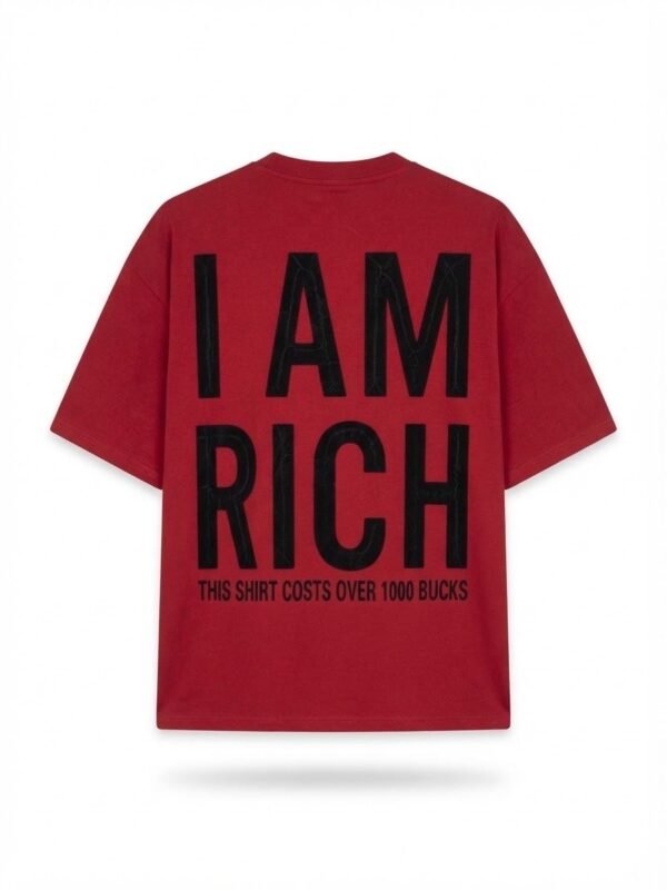 Camiseta Roja I AM RICH