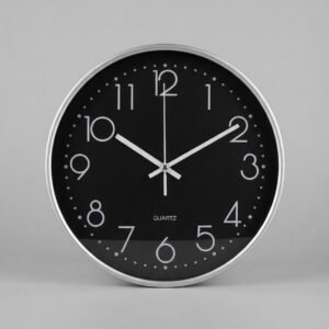 Reloj de pared analógico de cuarzo