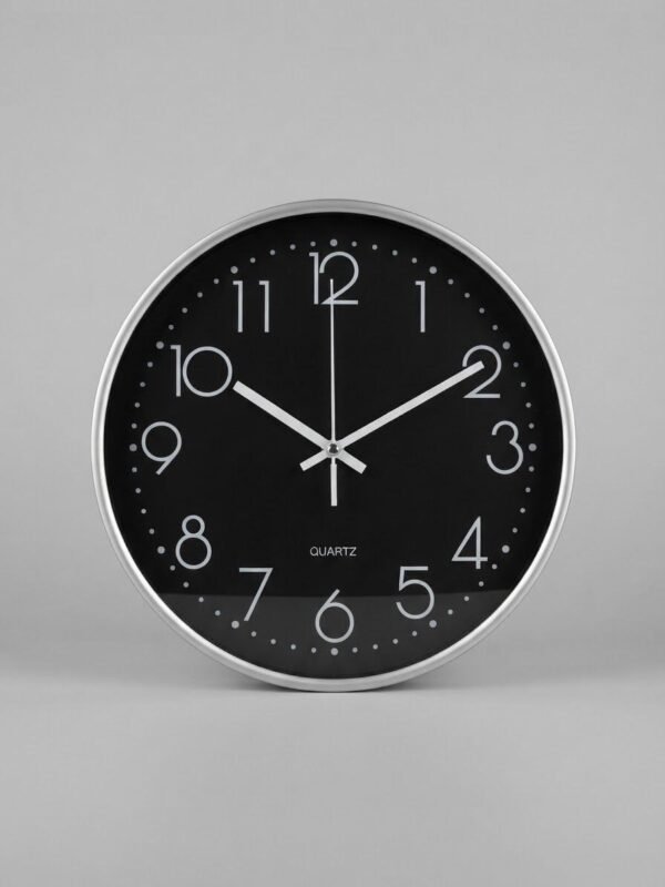 Reloj de pared analógico de cuarzo