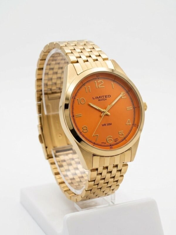 Reloj Limited Watch con esfera naranja