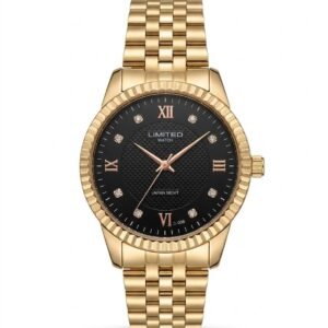 Reloj LIMITED Watch oro con esfera negra